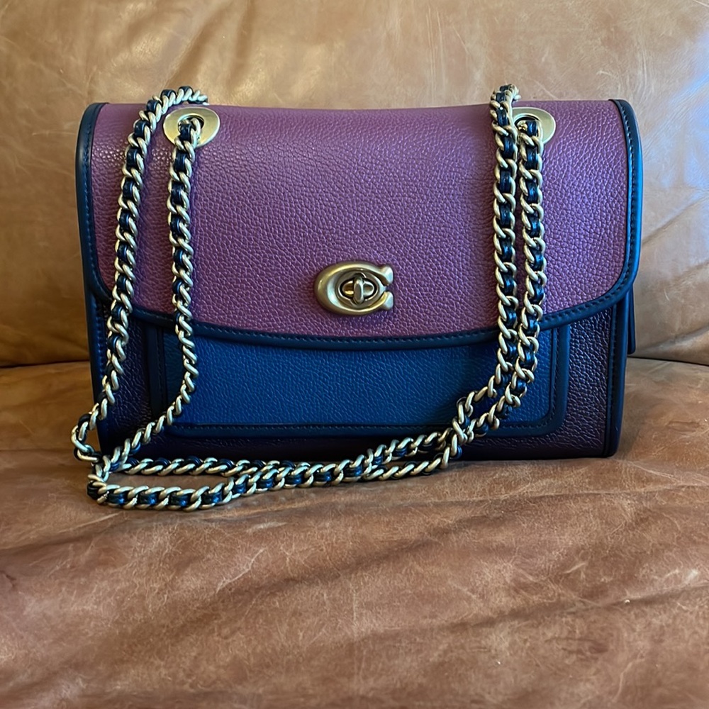 NEW Coach Parker In Colorblock (75574)